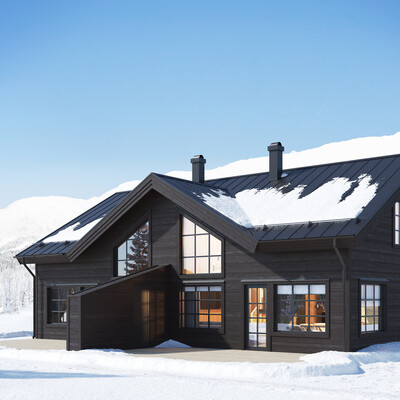 Visualization exterior / interior (Sweden)