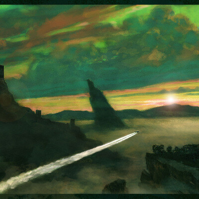 Above the clouds