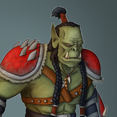 Character Design - Orc Warrior