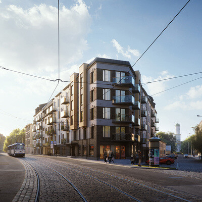 Riga Residential Property 3D Visualization