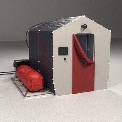 Disinfection tent