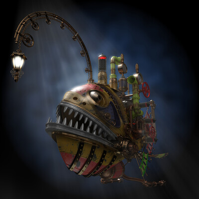 steampunk fish