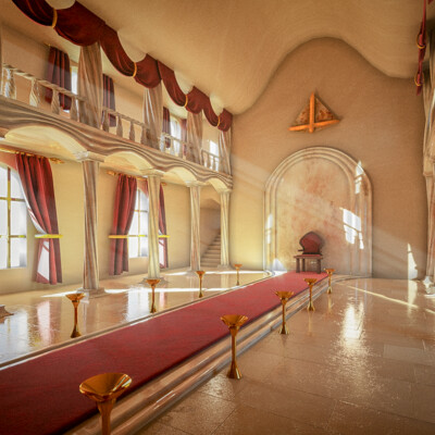 Throne room