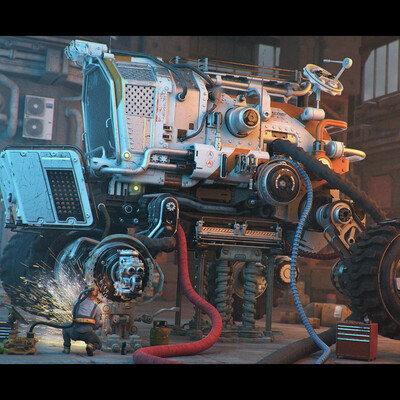 Sci-fi Rover