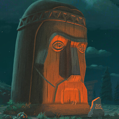 Totem. Night.