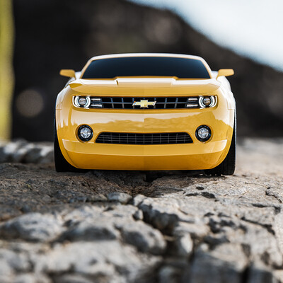 cartoon camaro