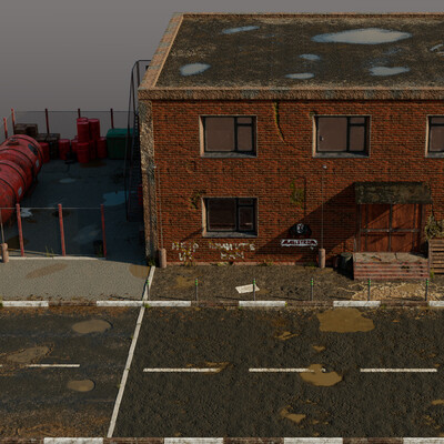 Post-apocalyptic building