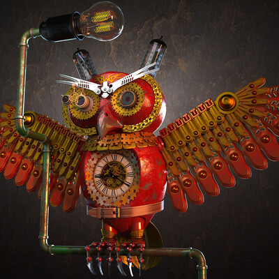 Iron owl