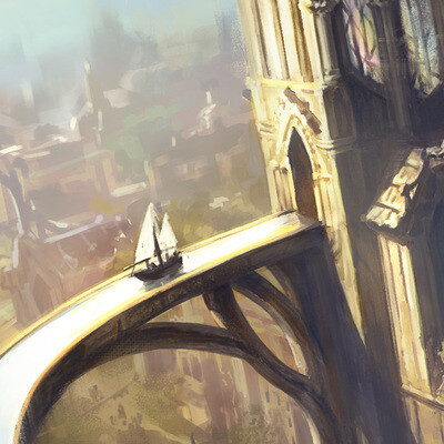 Over the bridge