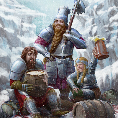 Dwarves (Threads of Fate game art)