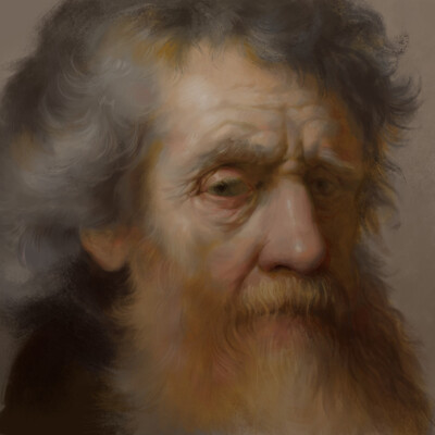Photoshop sudy from Rembrandt