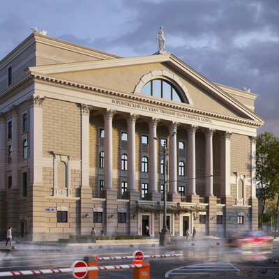The concept of reconstruction of the Opera and Ballet Theatre in Voronezh