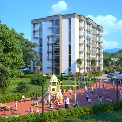 Tea Shore apartments - video FULL CGI