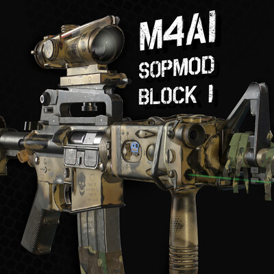 M4A1 SOPMOD BLOCK 1