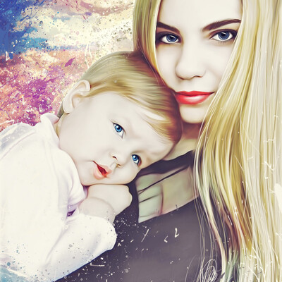 Dream Art portrait
