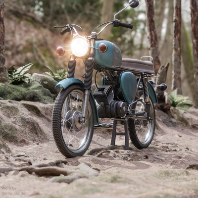 Simson s50 3d model