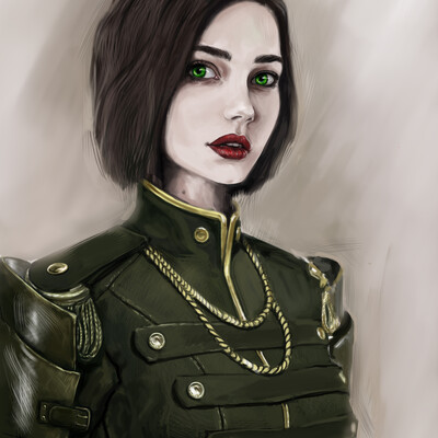 Military girl