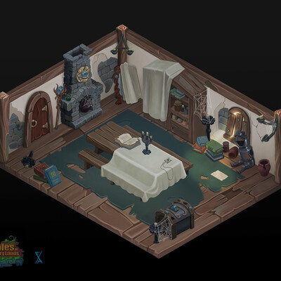 The abandoned room