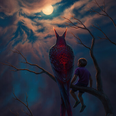 The MOON is looking at You