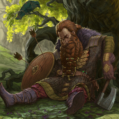 Wounded dwarf