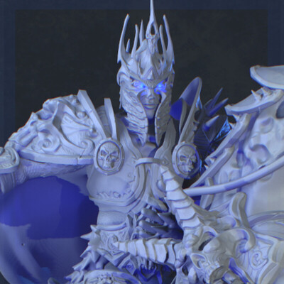 Lich King for 3D print