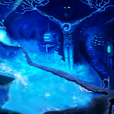 Depths of a dead world