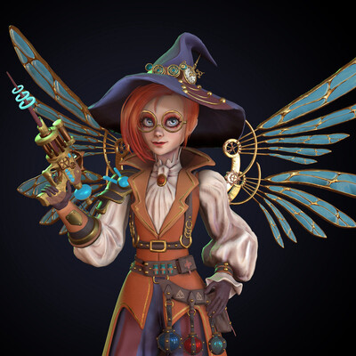 Stephanie. Magic school student