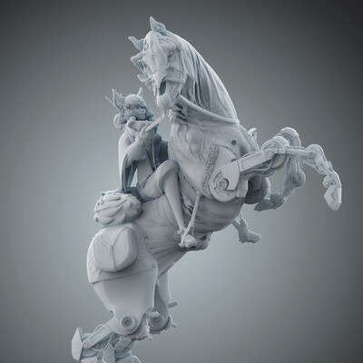 Dead horse rider