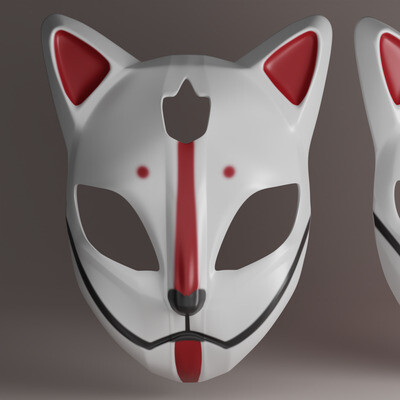 Kitsune mask