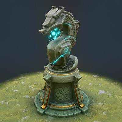 Serpent Statue