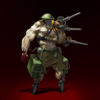 Machine Gunner ConceptArt