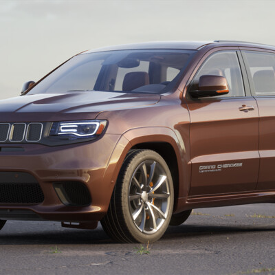 Jeep Grand Cherokee UE4 Cinematic Trailer