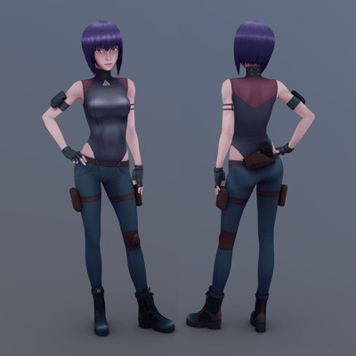Motoko (Ghost in the Shell: SAC_2045)