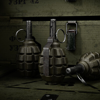 F-1 Grenade WW2