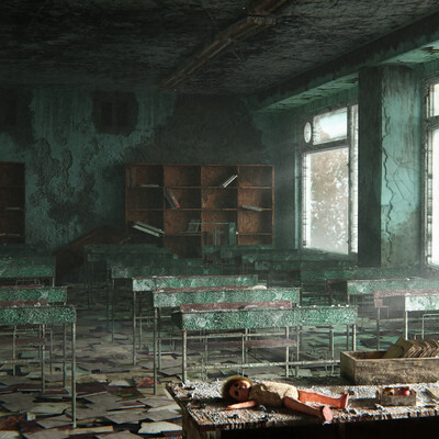 Abandoned Classroom