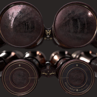 Antique binoculars