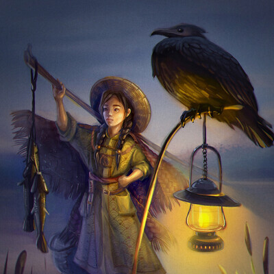 Cormorant fisherman