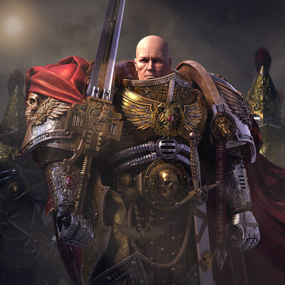 Warhammer40k Adeptus Custodes fan art