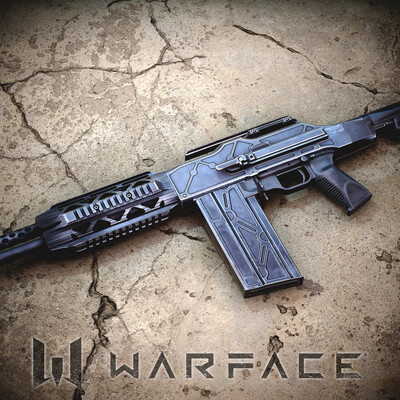 HCAR Auto Custom Black for "Warface" Game