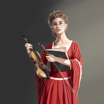 Medieval music teacher