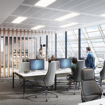 70 Mark Lane office visualization
