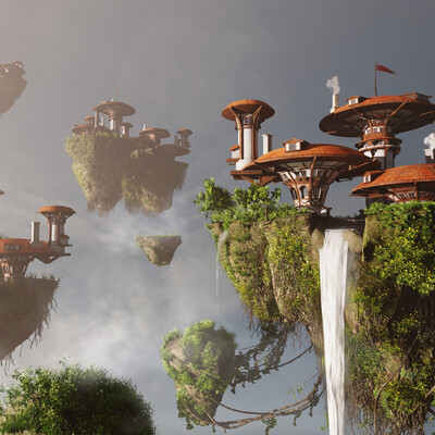 Mushroom house