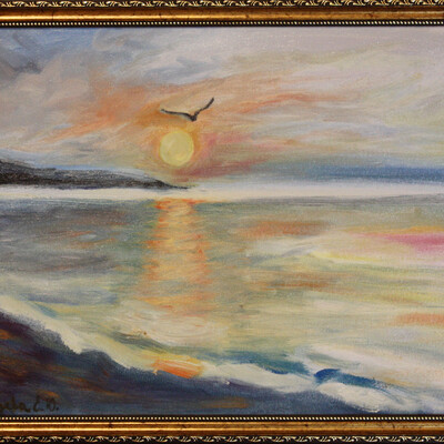 Sunrise by the sea