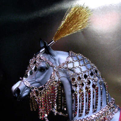 Ceremonial harness of the Sultan-padishah horses of the Ancient East.