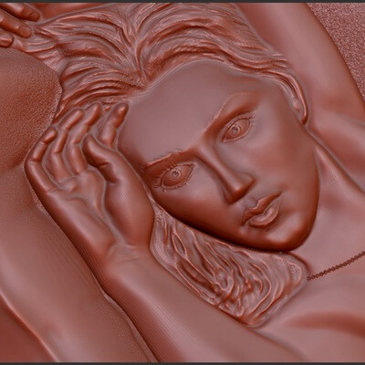 Bas-relief from movie "Titanic"