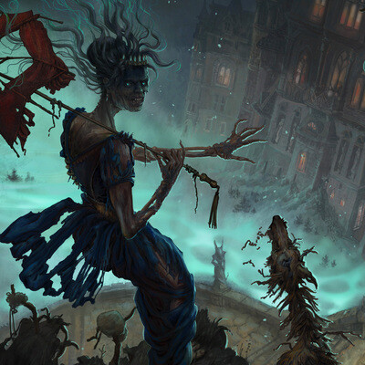 Undead, "who is it that has taken up residence in my house again?"