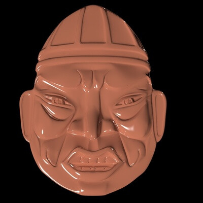 3D Asian mask