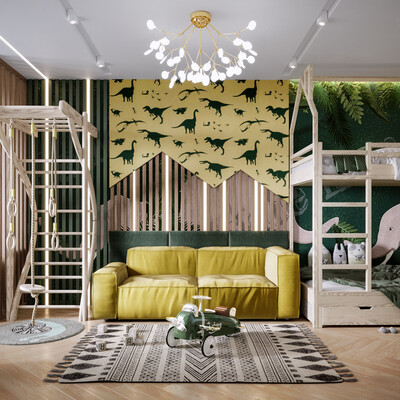 KIDS ROOM. DREAM INTERIOR