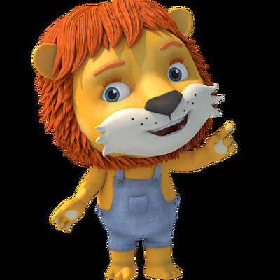 Lion cub Leo