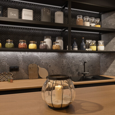 Loft style kitchen